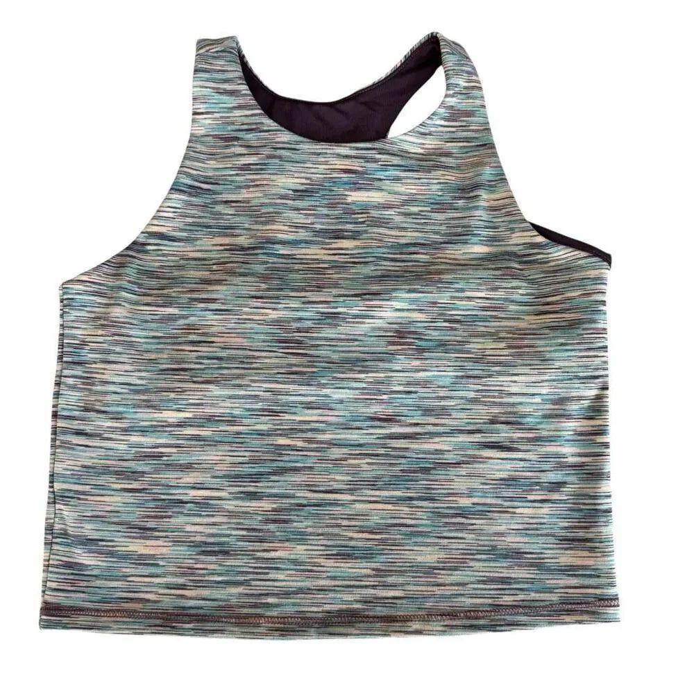 DSG girls momentum Crop tank top size L 14 NWT